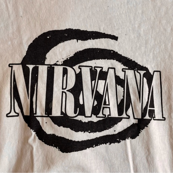 Super Rad Nirvana swirl tee H&M NWT - Picture 3 of 6